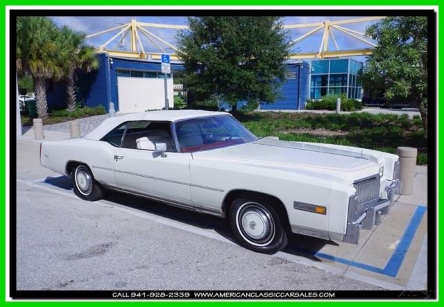 1976 Bicentennial Only 200 Produced Used Automatic 1976 Cadillac Eldorado Bicentennial Only 200 Produced