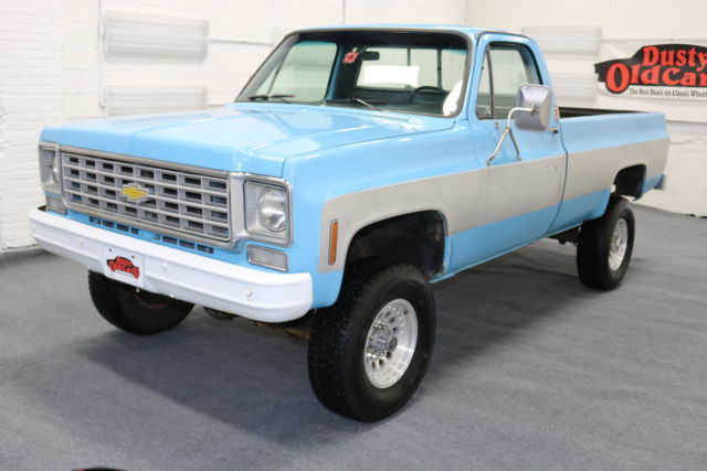 1976 Chevrolet C/K Pickup 2500 Runs Drives Body Int Good 454V8 3 spd - photo 5