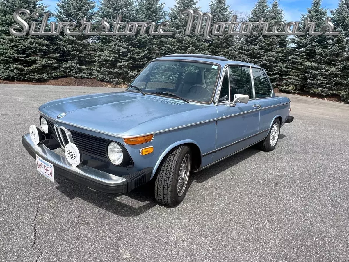 1976 Blue Transmission Great Driver Solid Project 1976 BMW 2002