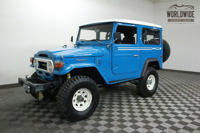 1976 Blue VORTEC EFI V8.NEW PAINT. 5 SPEED. PS. PB!! 1976 Toyota FJ40 VORTEC EFI V8.NEW PAINT. 5 SPEED. PS. PB!