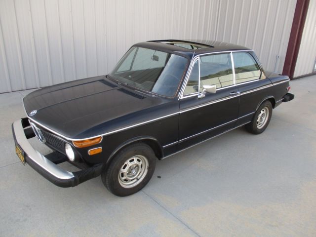 1976 BMW 2002, 4 speed, sunroof, solid, unrestored CA car NO RESERVED CLEAN CAR 1976 BMW 2002