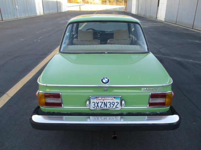 1976 BMW 2002 Nice 4 speed California Car, with optional 5 speed - photo 6