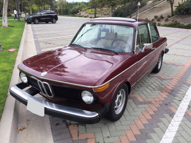 1976 BMW 2002 w/sunroof - $17,500 1976 BMW 2002