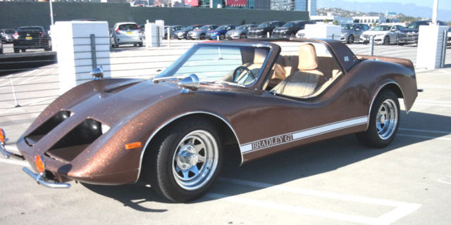 1976 BRADLEY GT Sundowner Convertible - Fully Loaded w/ AC & LOW Mileage NO RES 1976 Volkswagen BRADLEY GT Gullwing Kit Car (VW)