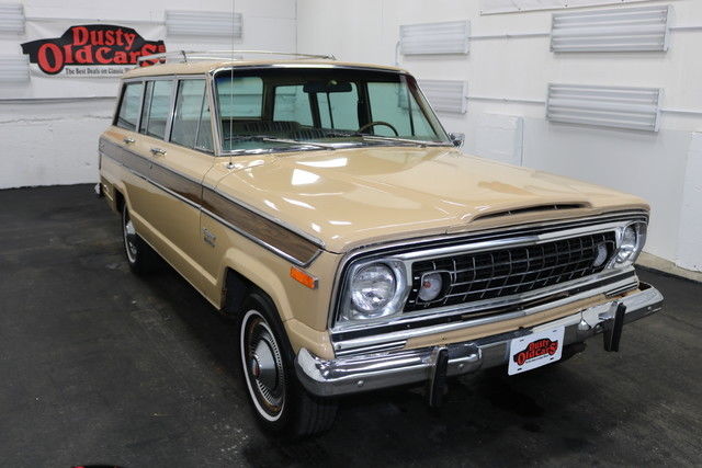 1976 Brown Quadra-Trac Runs Drives Body Int Vgood 360V8 3 spd! 1976 Jeep Wagoneer Quadra-Trac Runs Drives Body Int Vgood 360V8 3 spd