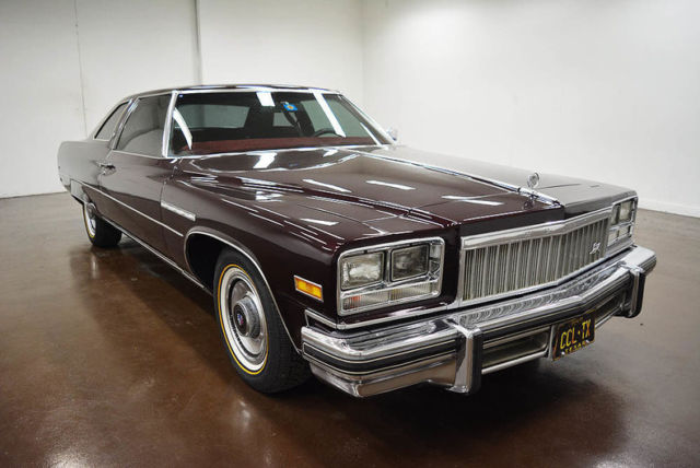 1976 Buick Electra 95980 Miles Maroon 455 Turbo 400 1976 Buick Electra --