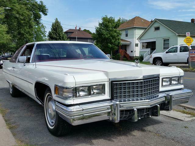 1976 Cadillac Coupe Deville Only 14,398 Documented Original Miles 1976 Cadillac DeVille Cloth