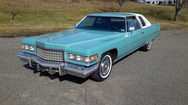 1976 Cadillac DeVille Base Coupe 2-Door 8.2L low miles exc condition automatic 1976 Cadillac DeVille