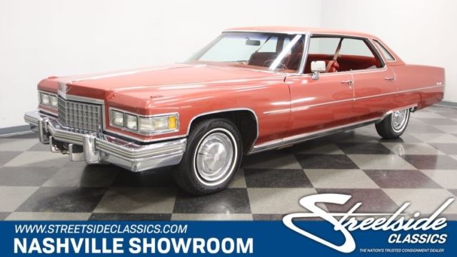 1976 Cadillac DeVille Sedan 8.2 Liter V8 3 Speed Automatic Classic Vintage Coll 1976 Cadillac DeVille --