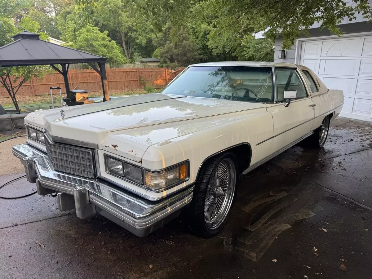 1976 Cadillac DeVille White Deville 1976 Cadillac DeVille Deville