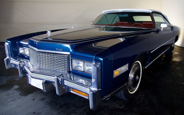 1976 Cadillac EL DORADO CAD 1976 18145 Miles Dark Blue 1976 Cadillac EL DORADO CAD 1976