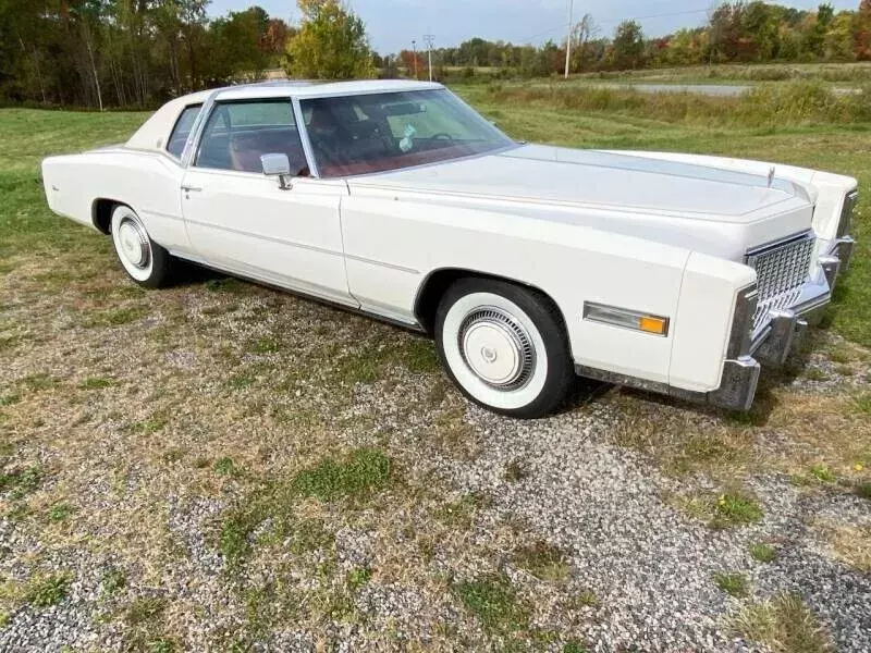 1976 Cadillac Eldorado 58,000 Miles Leather Interior 1976 Cadillac Eldorado Coupe