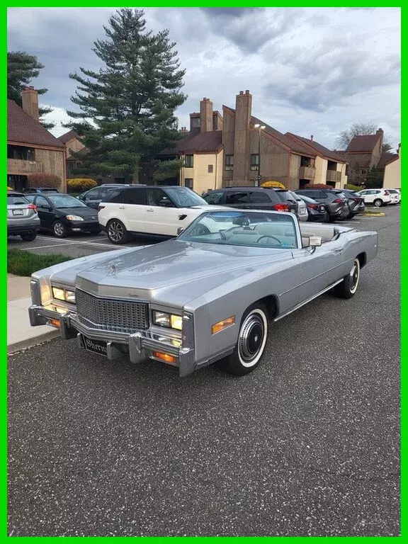 1976 Cadillac Eldorado 8.2L V8 Leather Interior 8 Track Radio 1976 Cadillac Eldorado Original Numbers Matching 2Dr Convertible