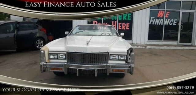 1976 Cadillac Eldorado Automatic FWD Other 8-Cylinder 8.2 Gasoline 1976 Cadillac Eldorado