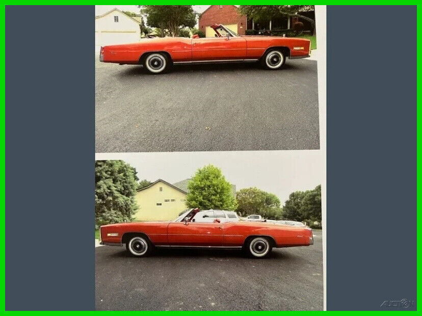 1976 Cadillac Eldorado Automatic FWD V-8 Power Convertible Top 22000 Miles 1976 Cadillac Eldorado Biarritz Convertible