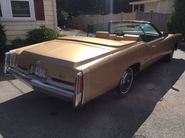 1976 Cadillac Eldorado Base Convertible 2-Door 8.2L WILL BE SOLD NO RESERVE 1976 Cadillac Eldorado