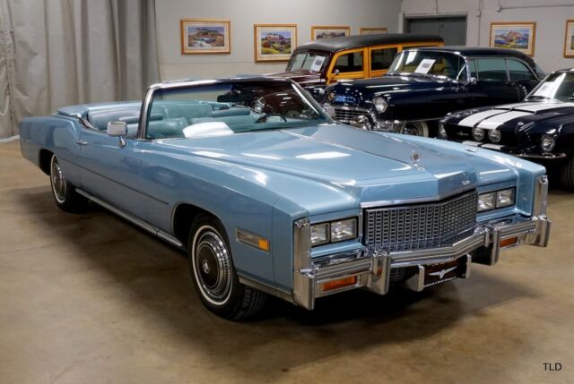 1976 Cadillac Eldorado, Blue with 5985 Miles available now! 1976 Cadillac Eldorado Convertible