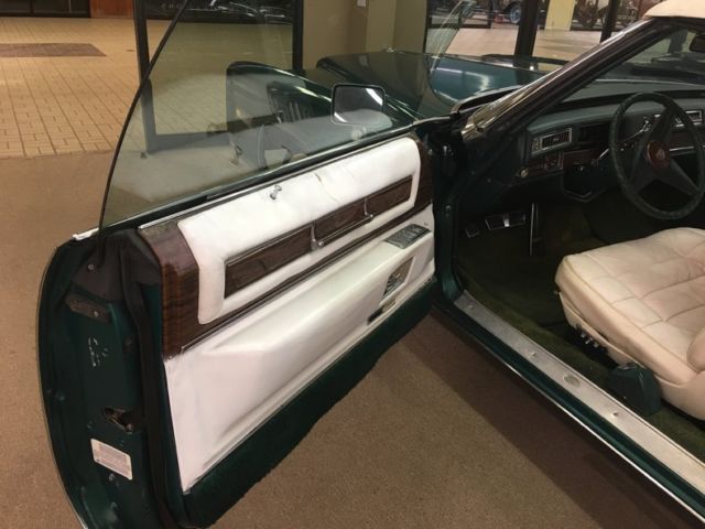 1976 Cadillac Eldorado Conv green -- - photo 9