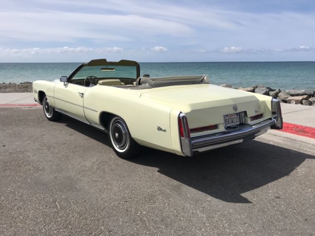 1976 Cadillac Eldorado Convert CA CAR SINCE NEW! RUST FREE! DOCUMENTED! 1976 Cadillac Eldorado