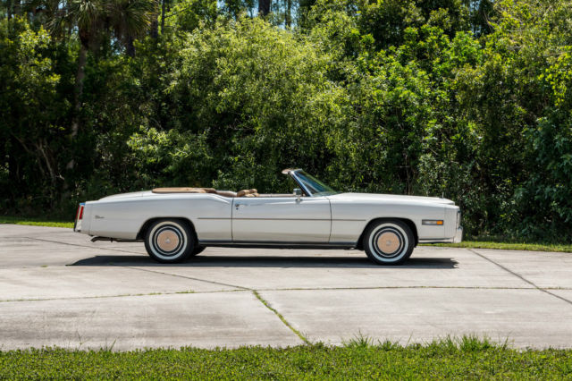 1976 Cadillac Eldorado Convertible 2-Door LOW MILES BEAUTIFUL RARE COLLECTOR 1976 Cadillac Eldorado Base Convertible 2-Door