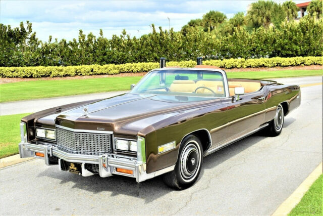 1976 Cadillac Eldorado Convertible 55k Miles Fully Loaded original stunning 1976 Cadillac Eldorado Convertible 500ci, Power Steering, Windows, Locks