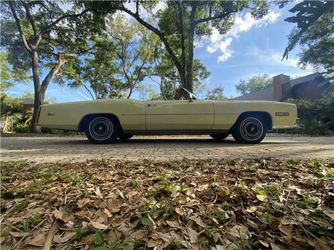1976 Cadillac Eldorado Convertible 71,887 Actual Miles Loaded Cold AC Survivor 1976 Cadillac Eldorado