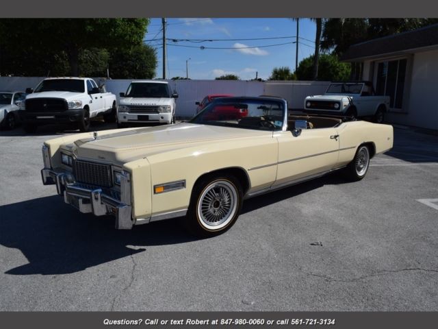 1976 Cadillac Eldorado Convertible