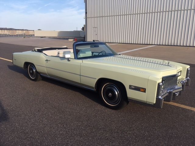 1976 Cadillac Eldorado Convertible -Beautiful!- 9600 Original Miles 1976 Cadillac Eldorado Convertible