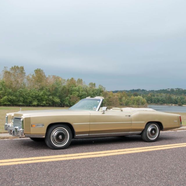 1976 Cadillac Eldorado Convertible beautiful low mile rust free original 1976 Cadillac Eldorado