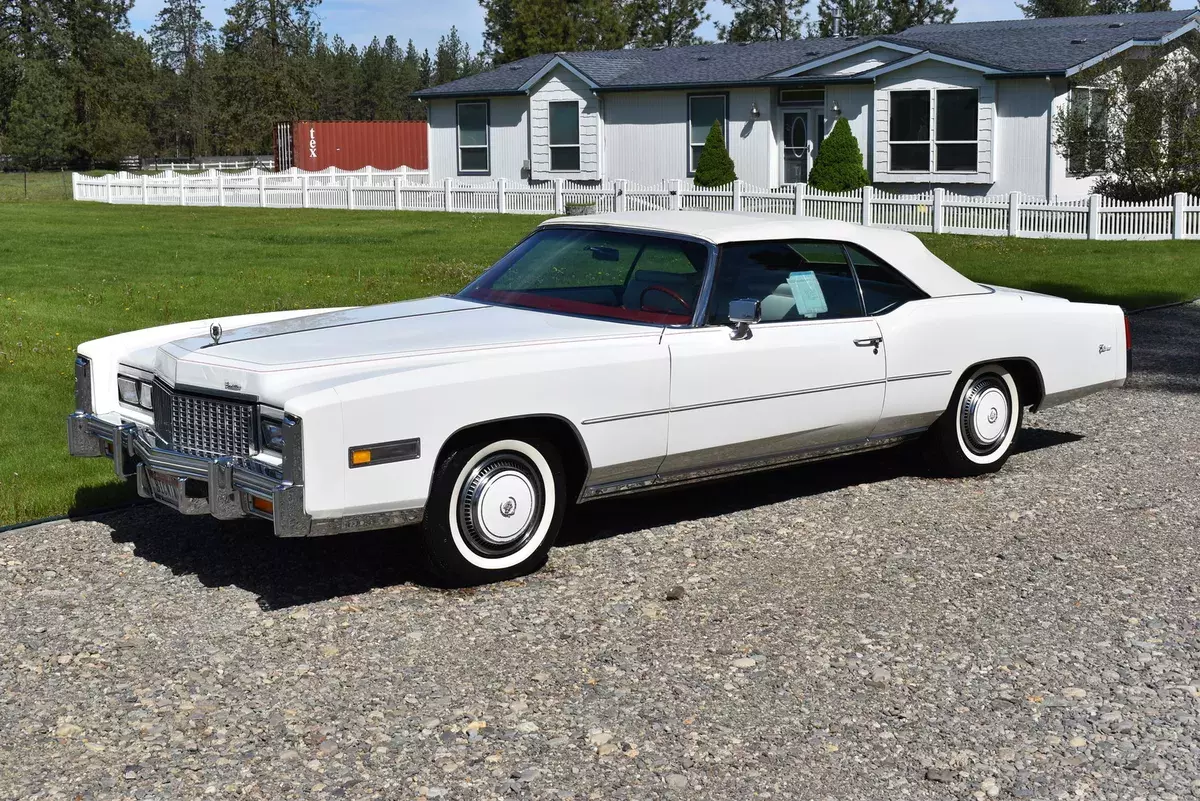 1976 Cadillac Eldorado Convertible Bicentennial Edition! 844 ACTUAL MILES! NEW! 1976 Cadillac Eldorado