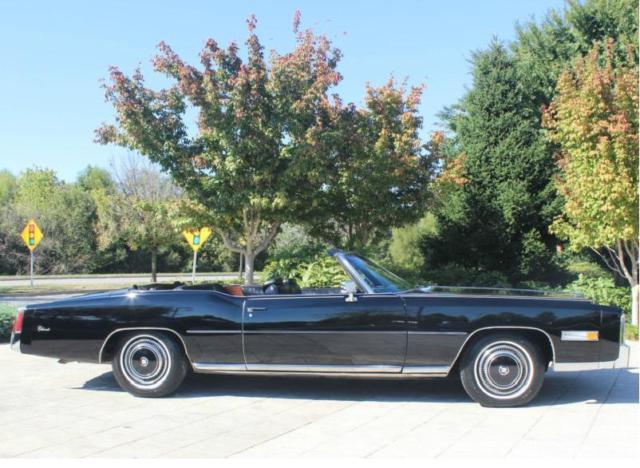 1976 Cadillac Eldorado Convertible Absolutely Beautiful! BLACK - photo 2