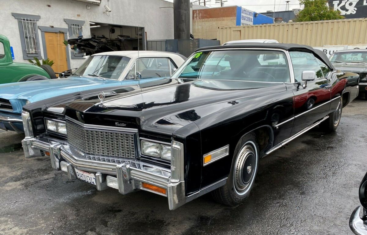 1976 Cadillac Eldorado 2 door convertible