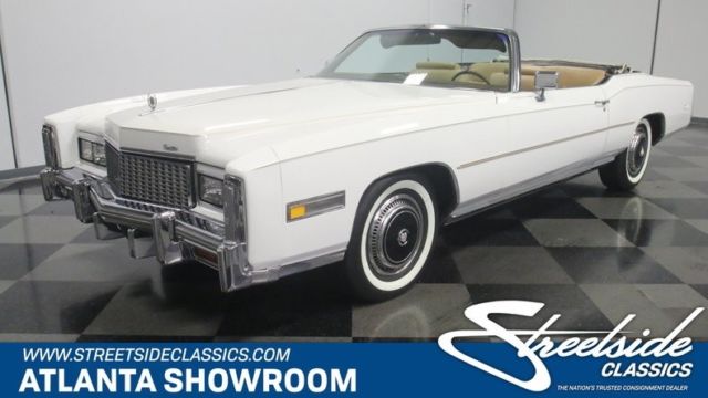 1976 Cadillac Eldorado Convertible Convertible 500 V8 Automatic Classic Vintage 1976 Cadillac Eldorado Convertible