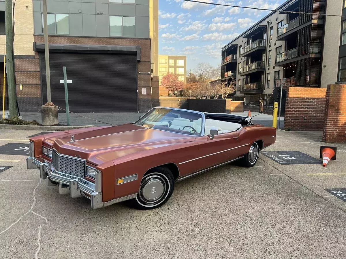 1976 Cadillac Eldorado Convertible Emberglow Firemist Poly (2876) 1976 Cadillac Eldorado Convertible