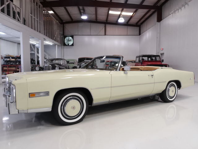 1976 Cadillac Eldorado Convertible | Factory A/C | Power convertible top 1976 Cadillac Eldorado Convertible