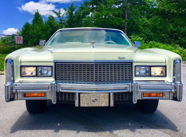 1976 Cadillac Eldorado Convertible MINT 44,000 miles Continental KIT WATCH VIDEO 1976 Cadillac Eldorado ELDORADO