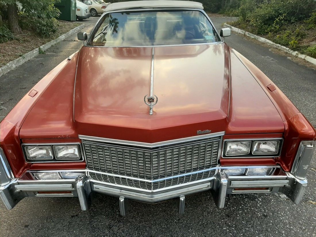 1976 Cadillac Eldorado Convertible power top low miles 1976 Cadillac Eldorado Convertible power top