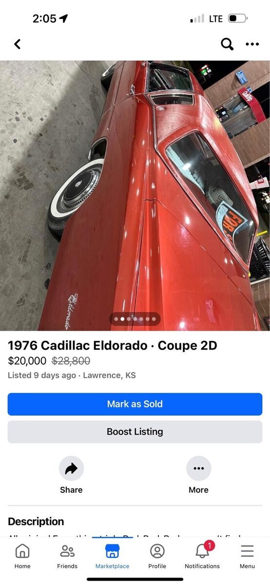 1976 Cadillac Eldorado - photo 2
