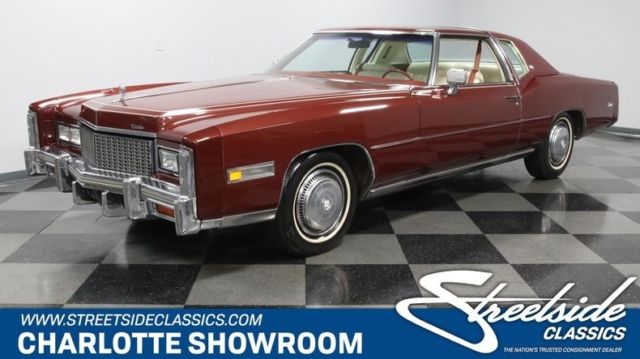 1976 Cadillac Eldorado Fleetwood Coupe 500 V8 Automatic Classic Vintage Collecto 1976 Cadillac Eldorado Fleetwood