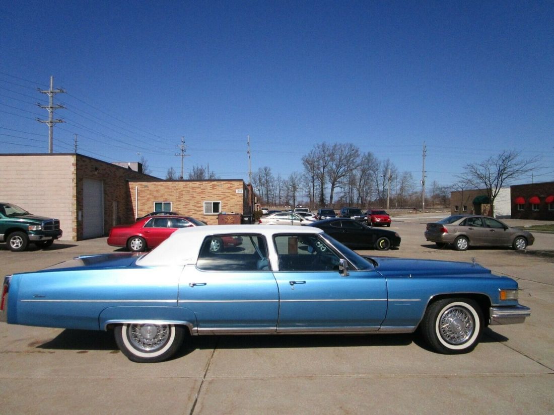 1976 Cadillac Fleetwood NO RESERVE AUCTION - LAST HIGHEST BIDDER WINS CAR! - photo 4