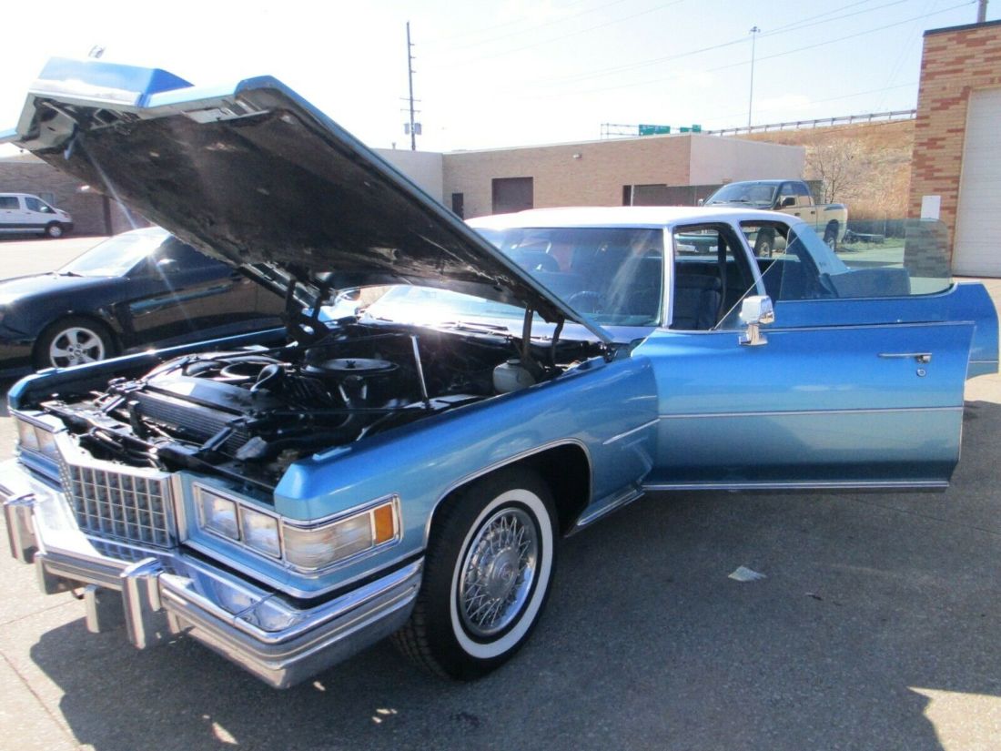 1976 Cadillac Fleetwood NO RESERVE AUCTION - LAST HIGHEST BIDDER WINS CAR! - photo 8