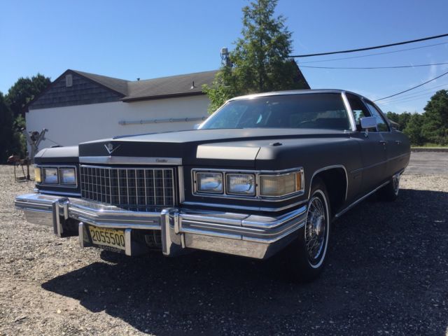 1976 Cadillac Fleetwood Brougham Collector Owned Low Mileage ORIGINAL New Top! 1976 Cadillac Fleetwood
