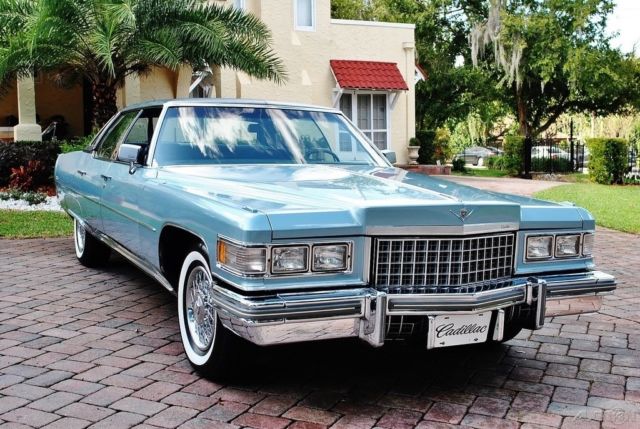 1976 Cadillac Sedan Deville 24k Actual Miles, Fully Loaded 1976 Cadillac DeVille 24k Acutal Miles Fully Loaded