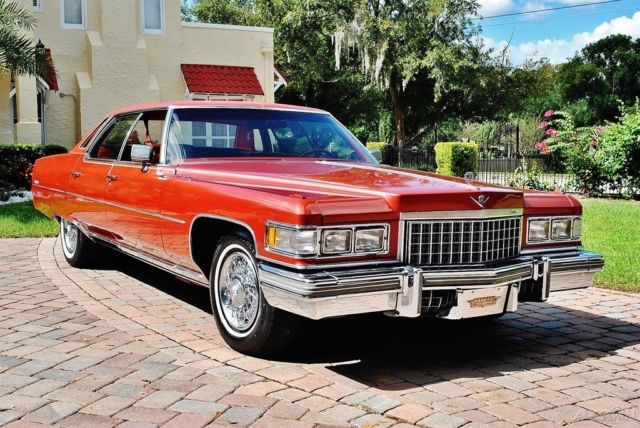1976 Cadillac Sedan Deville 9k Actual Miles, Power Steering, Windows, Locks, etc 1976 Cadillac DeVille