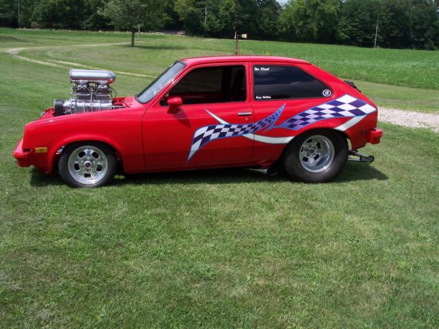 1976 Chevrolet Chevette hatch back Pro Street Show Car; n/a - photo 4
