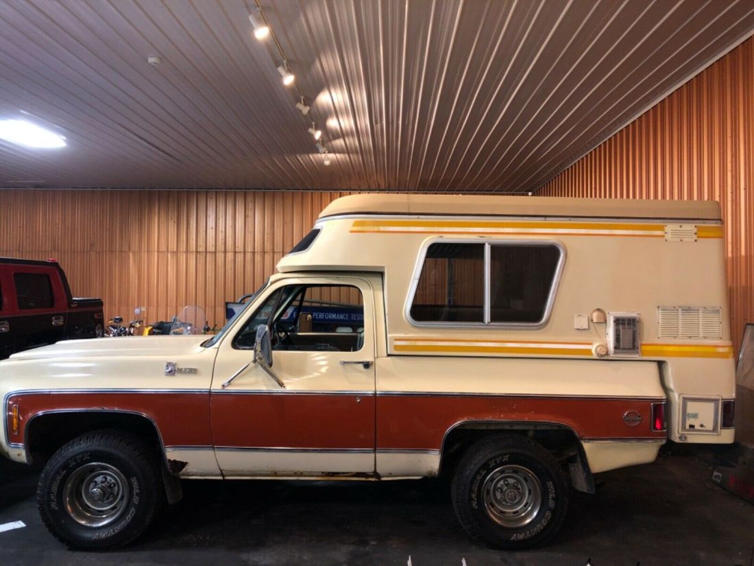 1976 Chevrolet Blazer Chalet, Rare, Collector Cars, Camper Unit, 4X4, Pop Up, 1976 Chevrolet Blazer