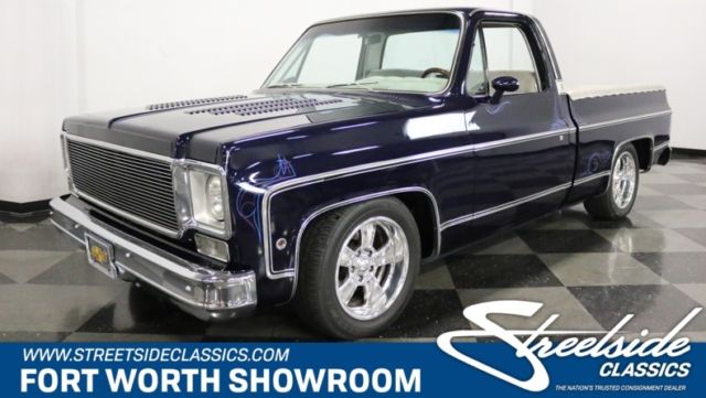 1976 Chevrolet C10 Silverado Pickup Truck 454 V8 3 Speed Automatic Classic Vinta 1976 Chevrolet C-10 Silverado