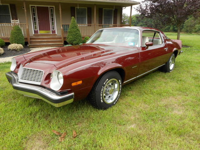 1976 Chevrolet Camaro 53,770 orig mi 1 owner rust free, always garaged pristine 1976 Chevrolet Camaro