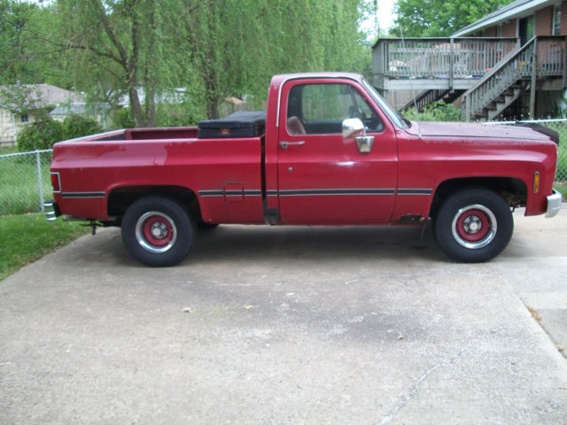 1976 Chevrolet cheyenne 1/2 ton short bed pickup 1976 Chevrolet C/K Pickup 1500 Standard