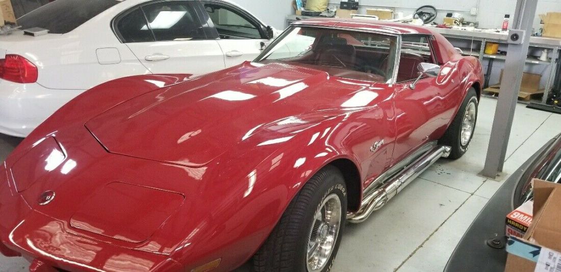 1976 Chevrolet Corvette C3 Convertible Red RWD Automatic 1976 Chevrolet Corvette C3